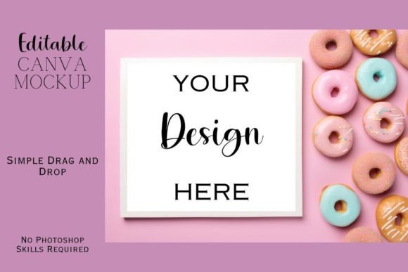 Canva Flat Lay Mockup