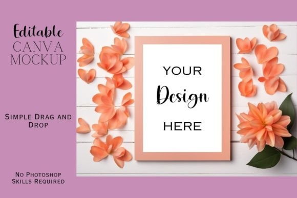 Canva Flat Lay Mockup