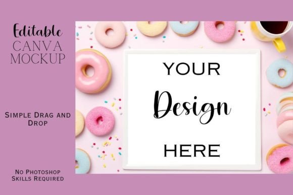 Canva Flat Lay Mockup