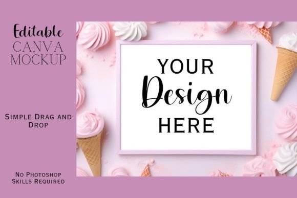 Canva Flat Lay Mockup