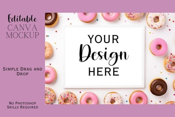 Canva Flat Lay Mockup