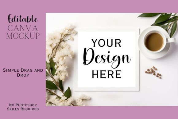 Canva Flat Lay Mockup