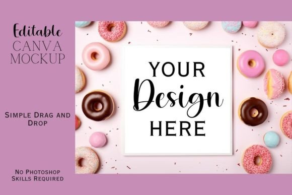 Canva Flat Lay Mockup