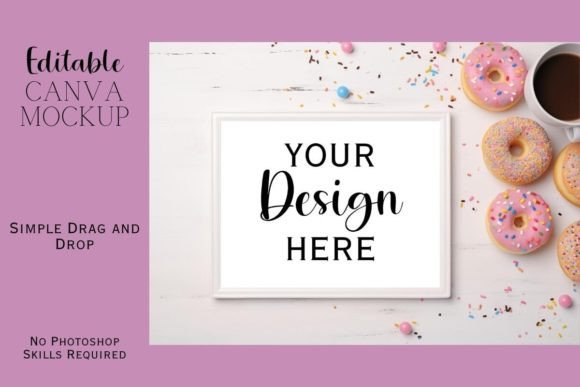 Canva Flat Lay Mockup