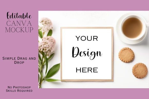 Canva Flat Lay Mockup
