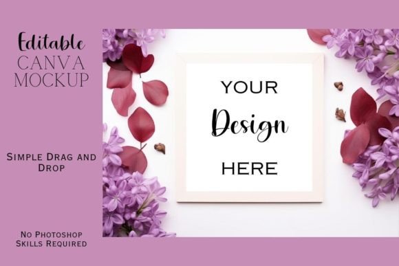 Canva Flat Lay Mockup