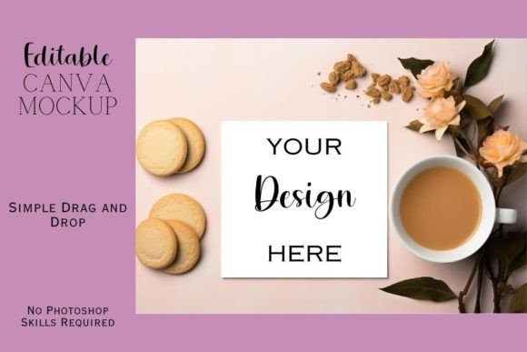 Canva Flat Lay Mockup