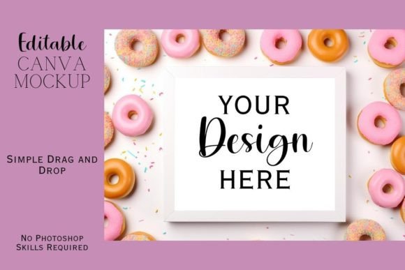 Canva Flat Lay Mockup