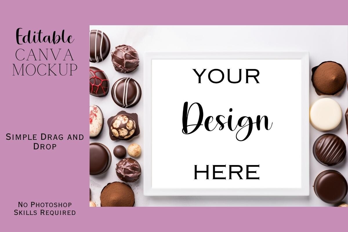 Canva Flat Lay Mockup