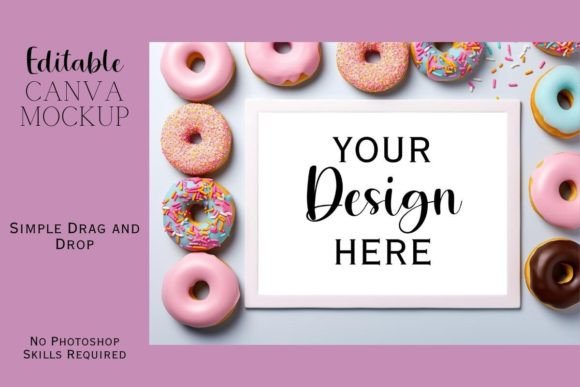 Canva Flat Lay Mockup