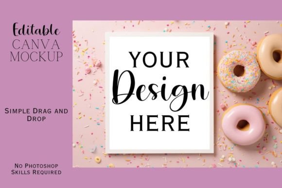Canva Flat Lay Mockup