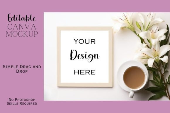 Canva Flat Lay Mockup