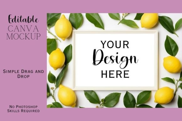 Canva Flat Lay Mockup