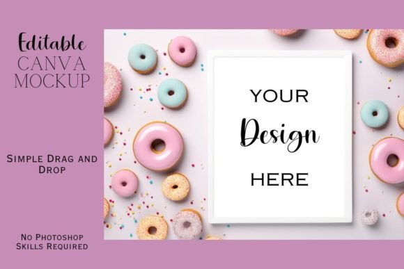 Canva Flat Lay Mockup