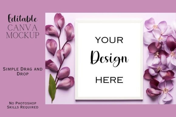 Canva Flat Lay Mockup