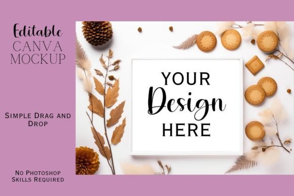 Canva Flat Lay Mockup