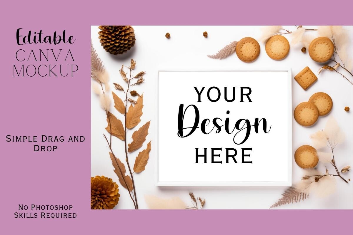 Canva Flat Lay Mockup
