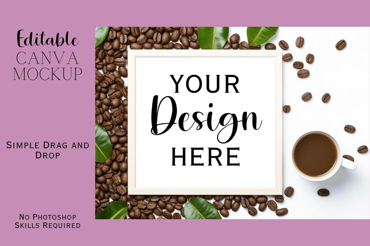Canva Flat Lay Mockup