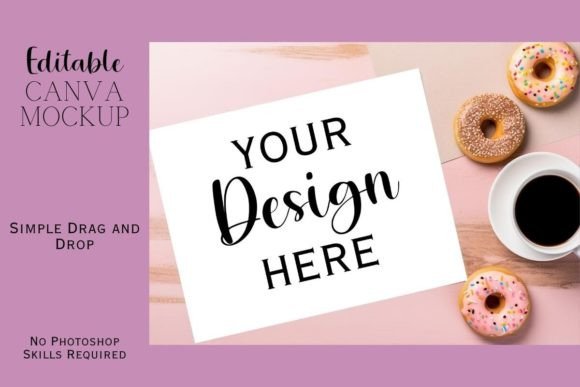 Canva Flat Lay Mockup