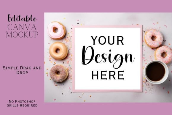 Canva Flat Lay Mockup
