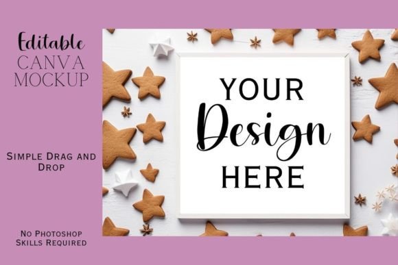 Canva Flat Lay Mockup
