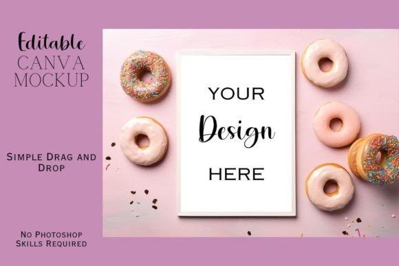 Canva Flat Lay Mockup
