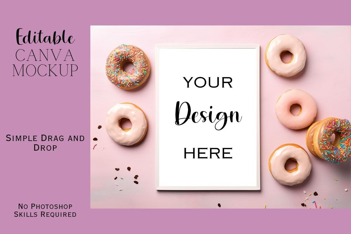 Canva Flat Lay Mockup