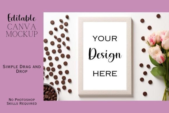 Canva Flat Lay Mockup