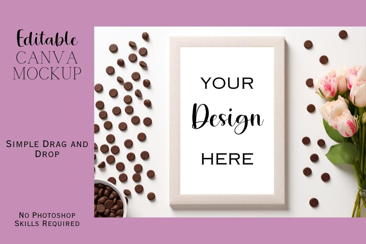 Canva Flat Lay Mockup