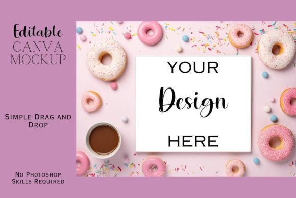 Canva Flat Lay Mockup