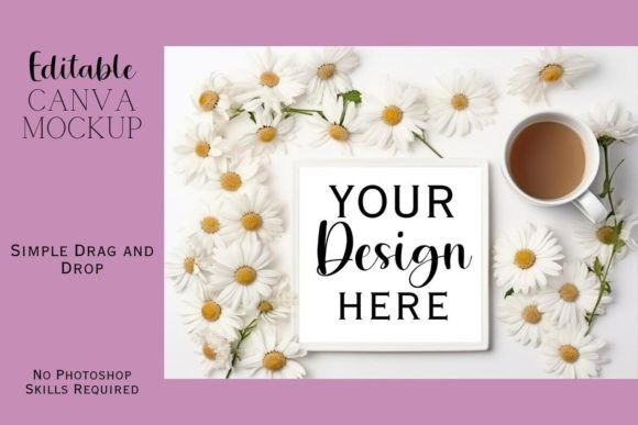 Canva Flat Lay Mockup