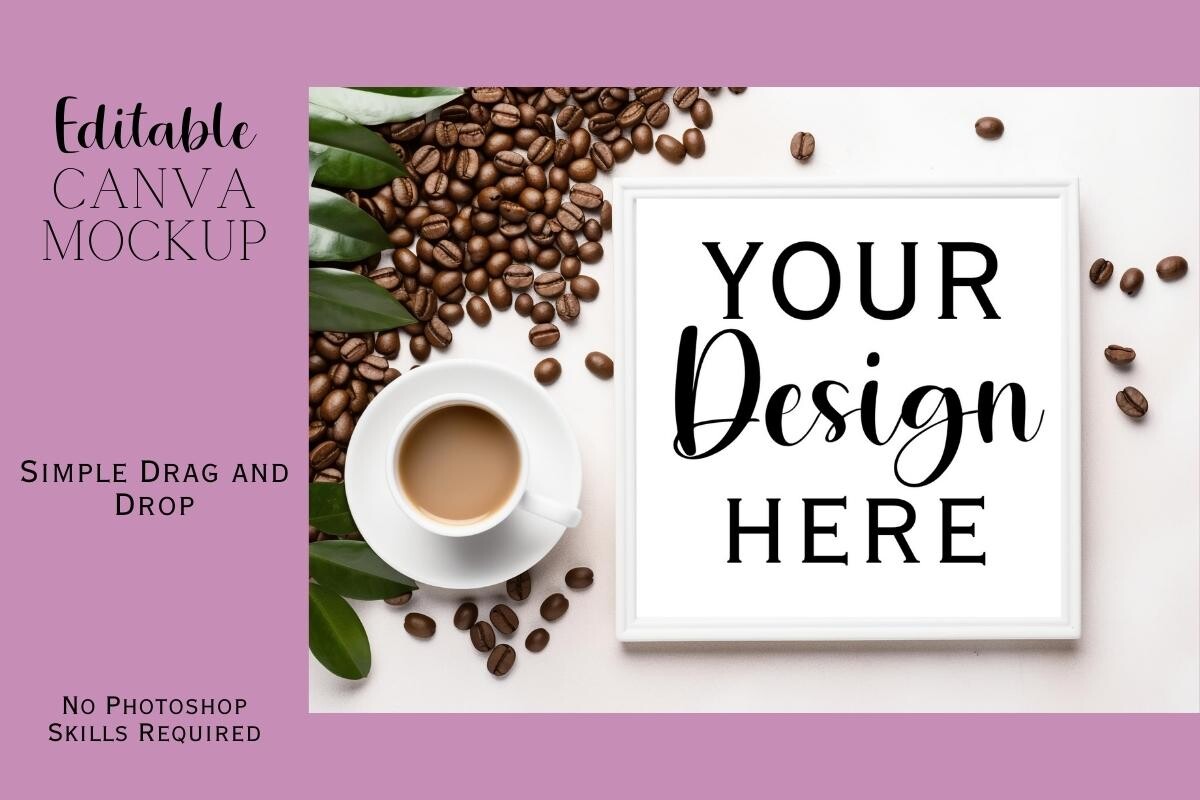 Canva Flat Lay Mockup