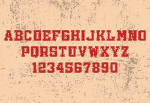 Chicago Black Font PNG with transparent background - Preview 1