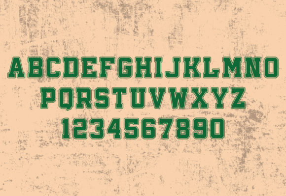 Chicago Black Font PNG with transparent background - Preview 2