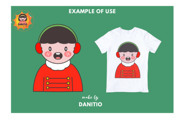 Christmas Avatars Font PNG with transparent background - Preview 3