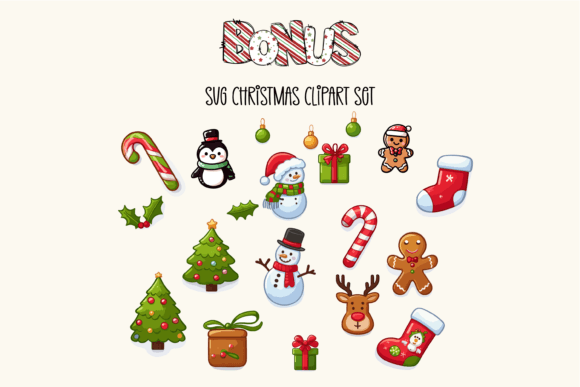 Christmas Candy Font - Preview 2
