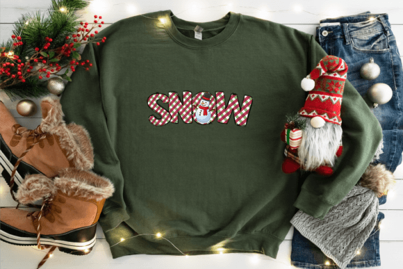 Christmas Plaid Font - Preview 3