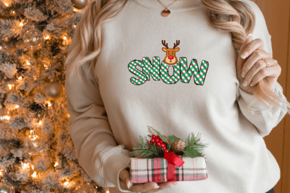 Christmas Plaid Font - Preview 4