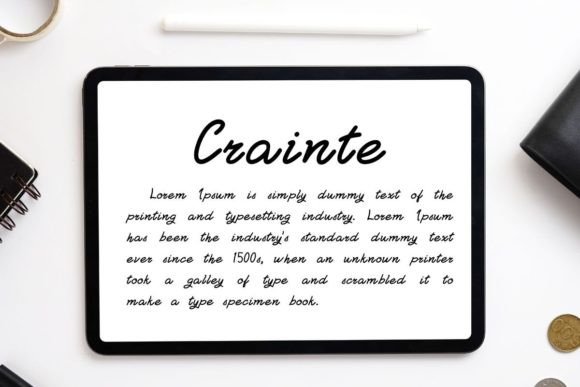 Crainte Font - Preview 3