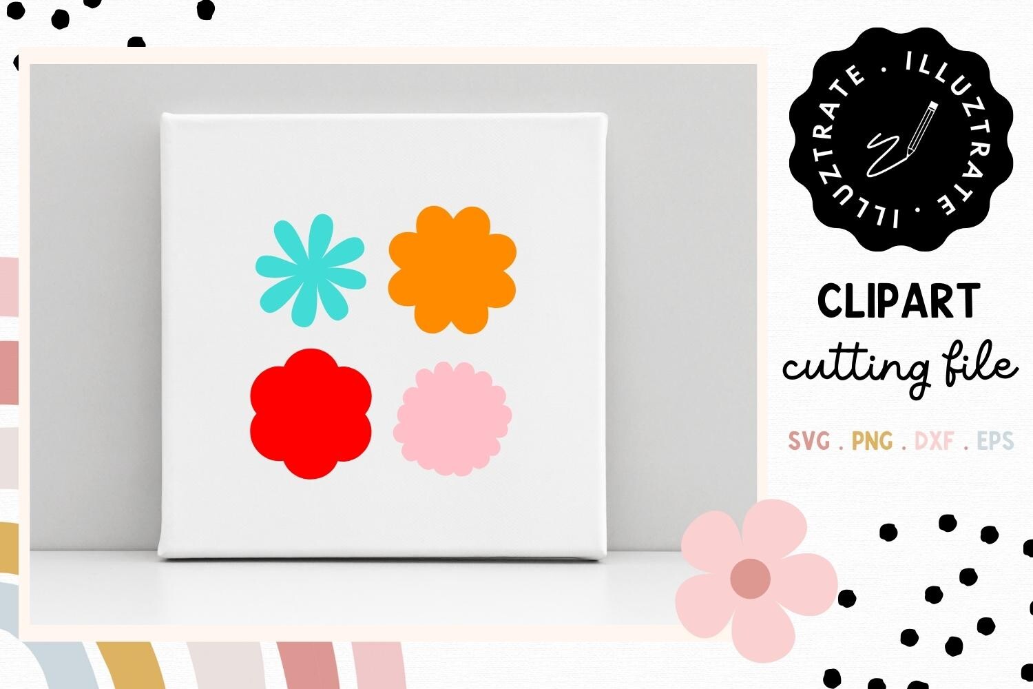 Flower SVG | Flower Cut File | Floral Graphic by illuztrate · Creative ...