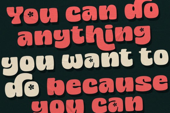 Funky Vibes Font PNG with transparent background - Preview 3