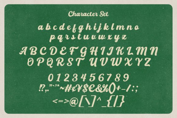 Hadenut Font PNG with transparent background - Preview 4