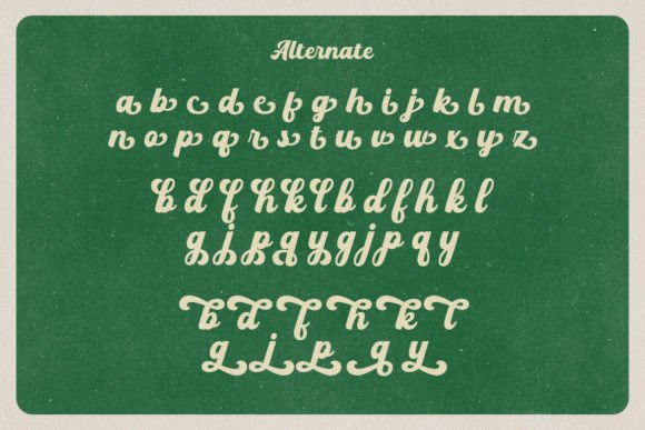 Hadenut Font PNG with transparent background - Preview 5