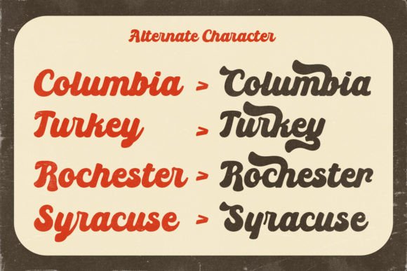 Hocklyn Font PNG with transparent background - Preview 1