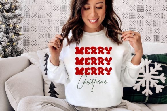 Holly Jolly Vibes Font PNG with transparent background - Preview 1