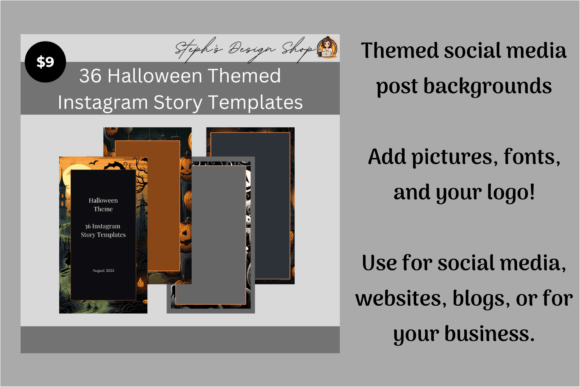 Instagram Story Halloween Theme