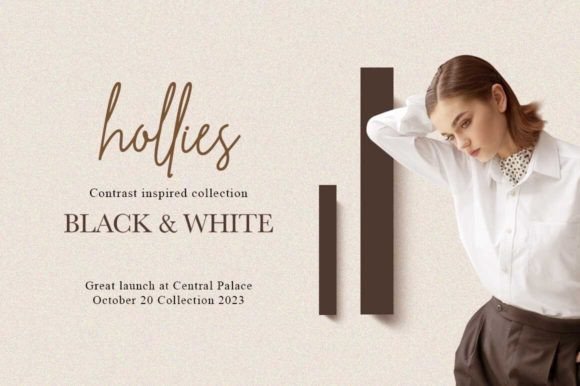 La Brilliante Font PNG with transparent background - Preview 3