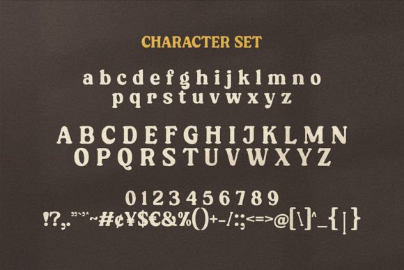 Magules Font PNG with transparent background - Preview 5