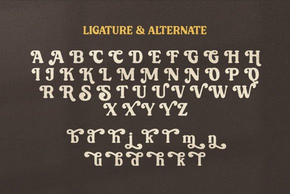 Magules Font PNG with transparent background - Preview 6