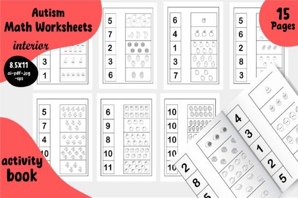 Math Worksheets Autism